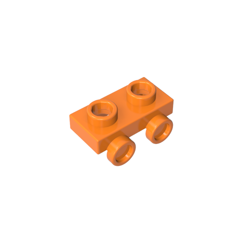 Gobricks,1x2 board with lower bump on one side,gds90192,gds90192-2