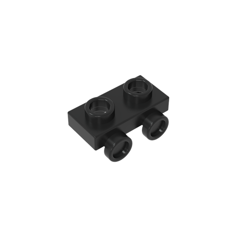 Gobricks,1x2 board with lower bump on one side,gds90192,gds90192-2