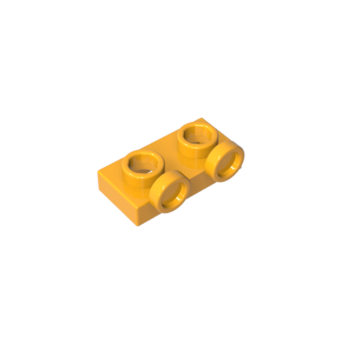 Gobricks,1x2 board with bump board on one side,gds90193,gds90193-2