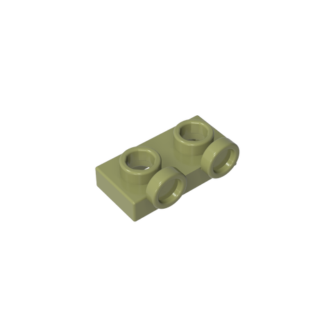 Gobricks,1x2 board with bump board on one side,gds90193,gds90193-2
