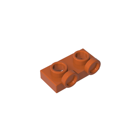 Gobricks,1x2 board with bump board on one side,gds90193,gds90193-2