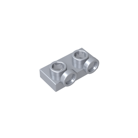 Gobricks,1x2 board with bump board on one side,gds90193,gds90193-2