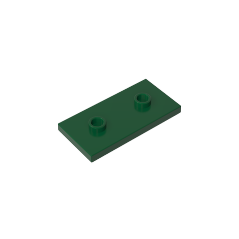 Gobricks,Plate Special 2 x 4 with Groove and Two Center Studs (Jumper),65509