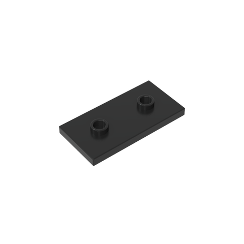 Gobricks,Plate Special 2 x 4 with Groove and Two Center Studs (Jumper),65509