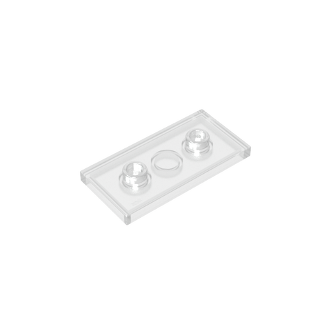 Gobricks,Plate Special 2 x 4 with Groove and Two Center Studs (Jumper),65509