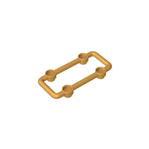 Gobricks,Lattice 3 x 6 Module with Studs,23444,29165