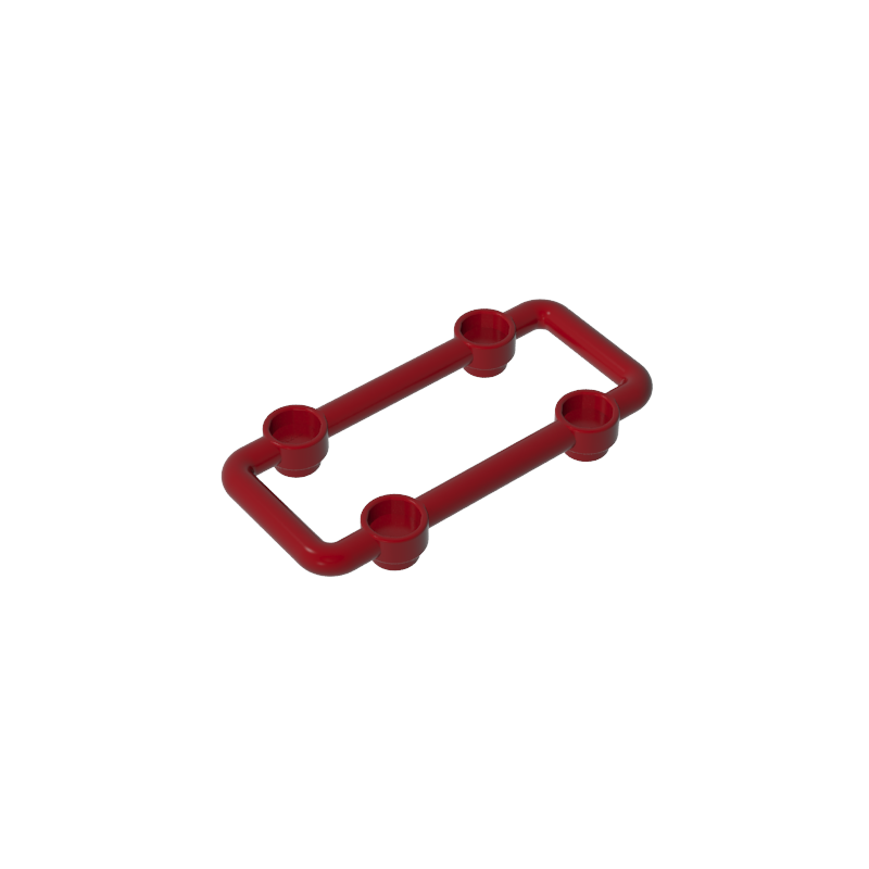 Gobricks,Lattice 3 x 6 Module with Studs,23444,29165