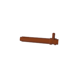 Gobricks,Cylinder 1 x 5 1/2 with Handle (Friction Cylinder),87617,31509