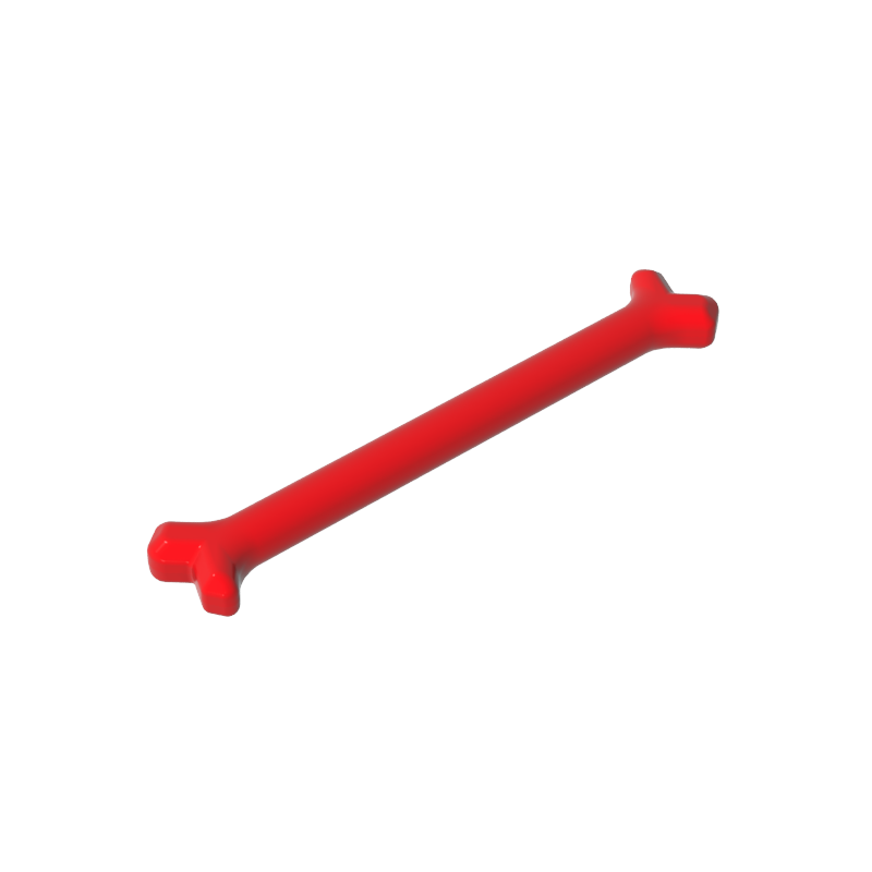 Gobricks,Animal Body Part, Dog Bone [Long],92691