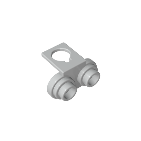Gobricks,Minifig Neckwear Bracket with 2 Back Studs,18986,28656