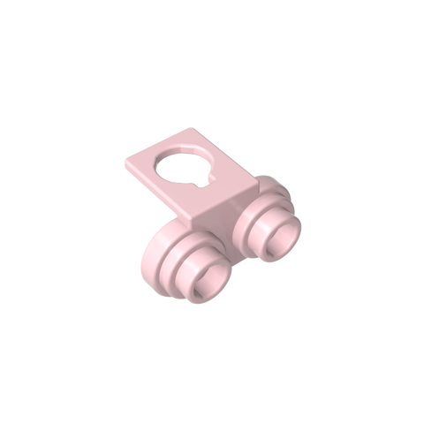 Gobricks,Minifig Neckwear Bracket with 2 Back Studs,18986,28656