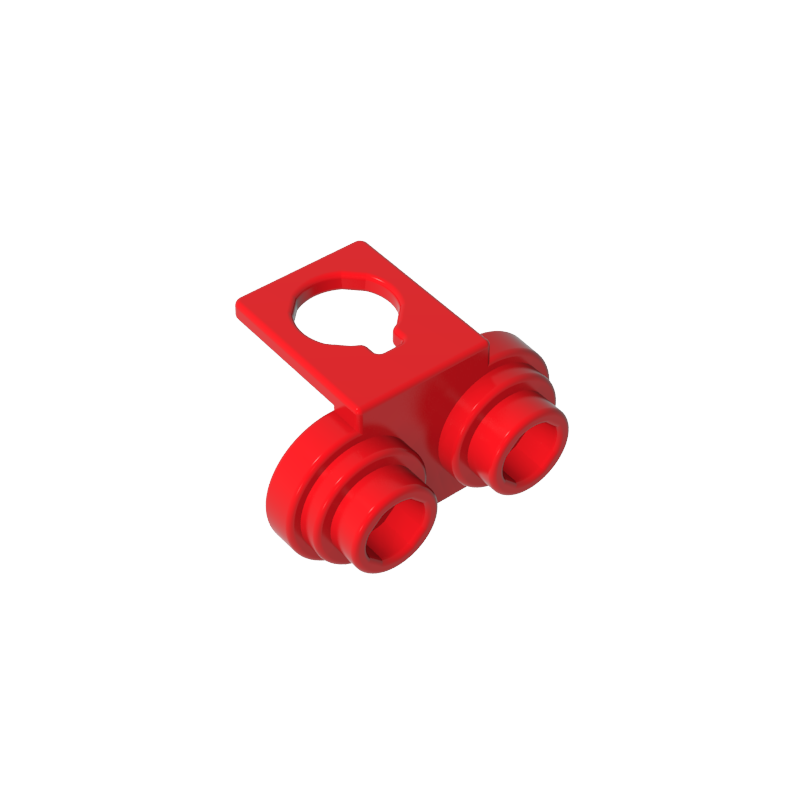 Gobricks,Minifig Neckwear Bracket with 2 Back Studs,18986,28656