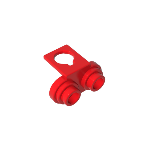 Gobricks,Minifig Neckwear Bracket with 2 Back Studs,18986,28656