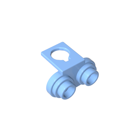 Gobricks,Minifig Neckwear Bracket with 2 Back Studs,18986,28656