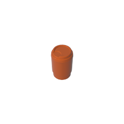 Gobricks,Equipment Cup with Take Out Lid [Plain],15496