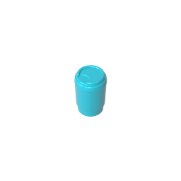 Gobricks,Equipment Cup with Take Out Lid [Plain],15496