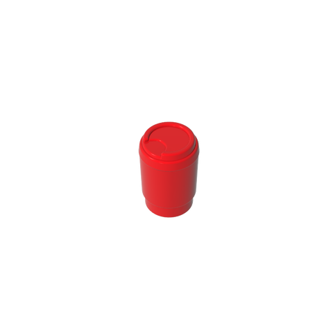 Gobricks,Equipment Cup with Take Out Lid [Plain],15496