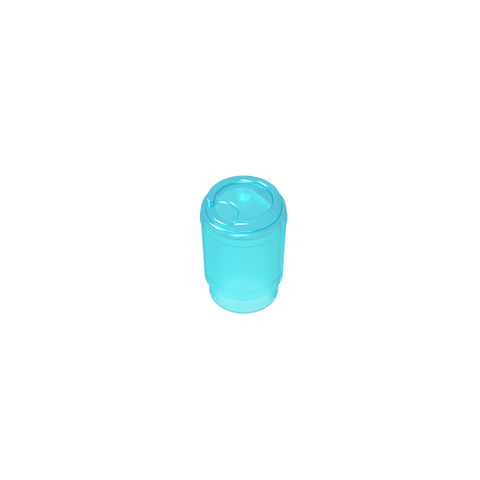 Gobricks,Equipment Cup with Take Out Lid [Plain],15496