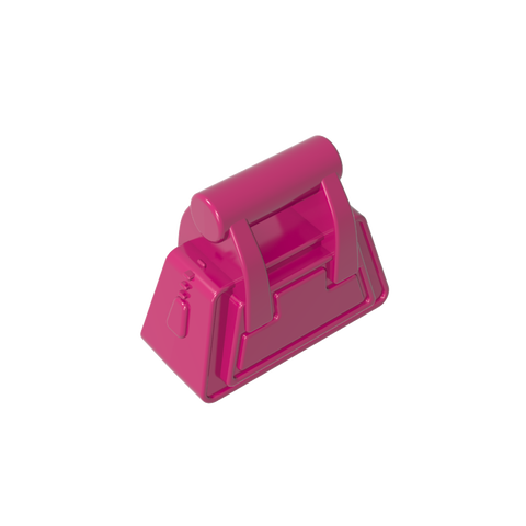 Gobricks,Bag/ Handbag/ Purse Angular with Zipper [Plain],93091