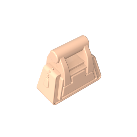 Gobricks,Bag/ Handbag/ Purse Angular with Zipper [Plain],93091