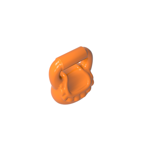 Gobricks,Bag/ Handbag/ Purse Round with Ruffle [Plain],93090