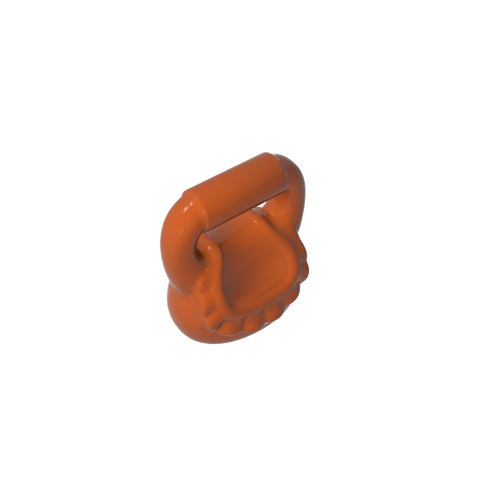 Gobricks,Bag/ Handbag/ Purse Round with Ruffle [Plain],93090