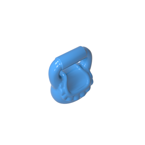 Gobricks,Bag/ Handbag/ Purse Round with Ruffle [Plain],93090