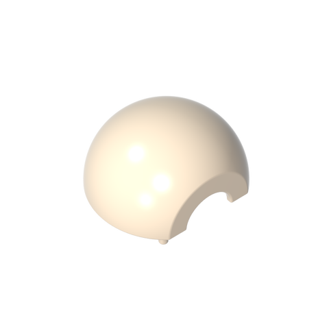 Gobricks,Dome Hemisphere 2 x 2 with Cutout,61287,39696