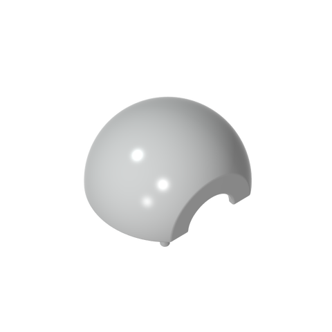 Gobricks,Dome Hemisphere 2 x 2 with Cutout,61287,39696