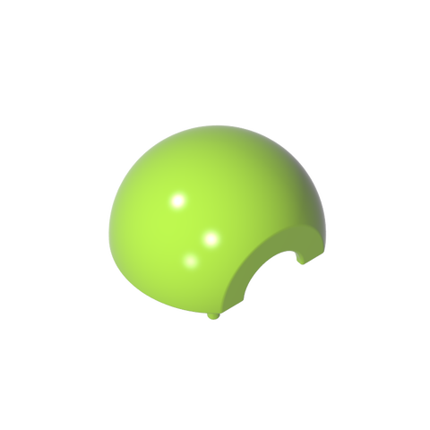 Gobricks,Dome Hemisphere 2 x 2 with Cutout,61287,39696