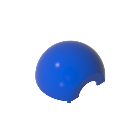 Gobricks,Dome Hemisphere 2 x 2 with Cutout,61287,39696