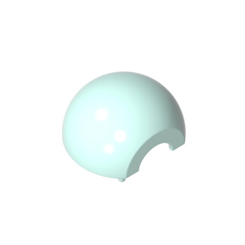 Gobricks,Dome Hemisphere 2 x 2 with Cutout,61287,39696
