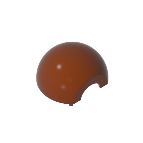 Gobricks,Dome Hemisphere 2 x 2 with Cutout,61287,39696