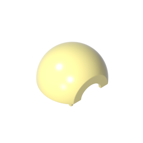 Gobricks,Dome Hemisphere 2 x 2 with Cutout,61287,39696