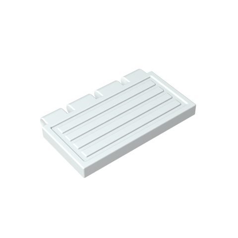 Gobricks,Hinge Train Gate 2 x 4,2873