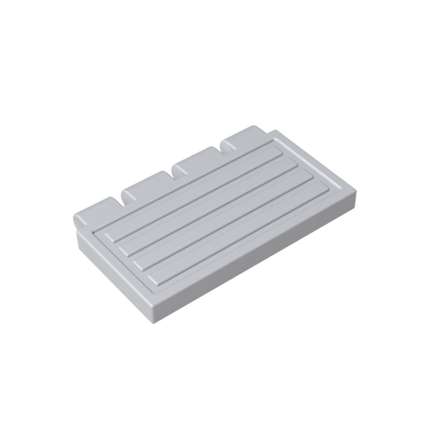 Gobricks,Hinge Train Gate 2 x 4,2873