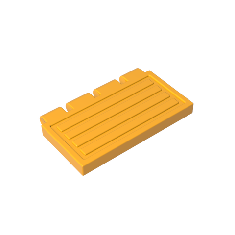 Gobricks,Hinge Train Gate 2 x 4,2873