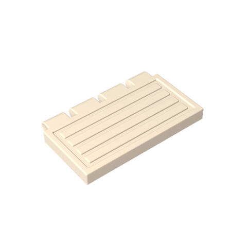 Gobricks,Hinge Train Gate 2 x 4,2873