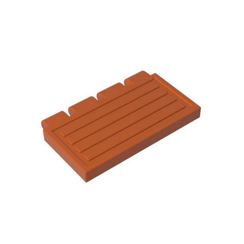 Gobricks,Hinge Train Gate 2 x 4,2873