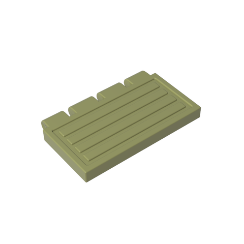 Gobricks,Hinge Train Gate 2 x 4,2873