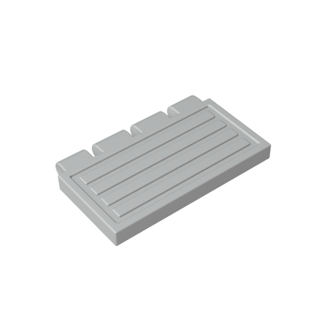 Gobricks,Hinge Train Gate 2 x 4,2873