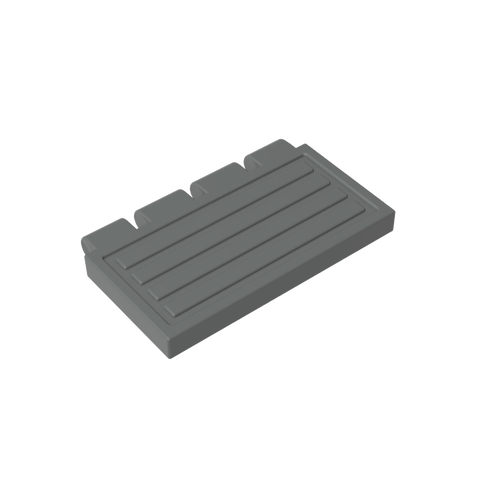 Gobricks,Hinge Train Gate 2 x 4,2873