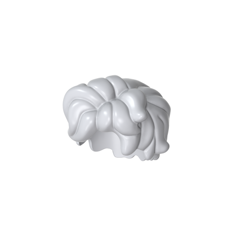 Gobricks,Minifig Hair Tousled and Sticking Out on Both Sides,25412