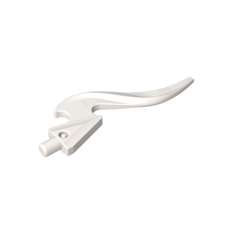 Gobricks,Wave/ Flame Rounded Single with Pin,18395