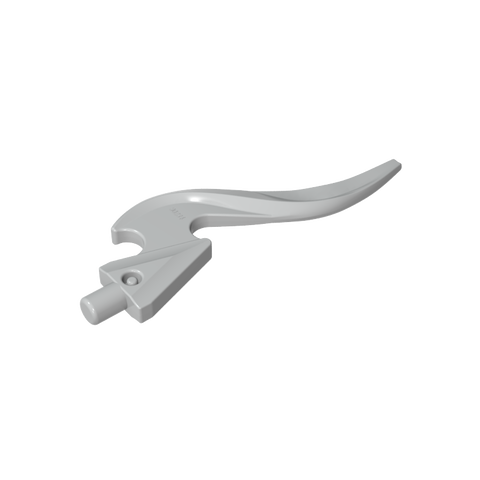 Gobricks,Wave/ Flame Rounded Single with Pin,18395