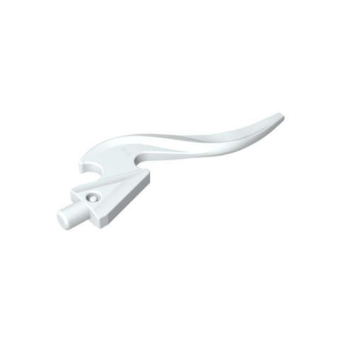 Gobricks,Wave/ Flame Rounded Single with Pin,18395