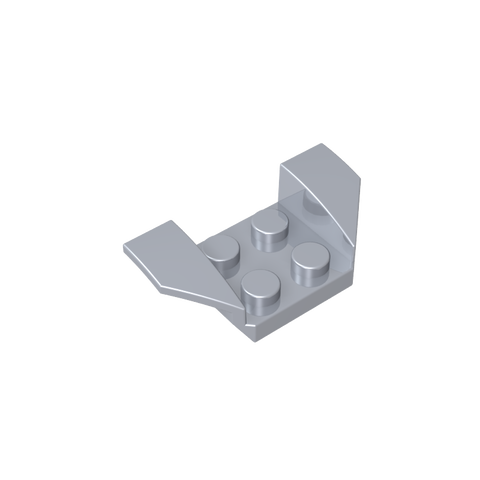 Gobricks,Mudguard 2 x 4 with 2 x 2 Studs and Flared Wings,41854