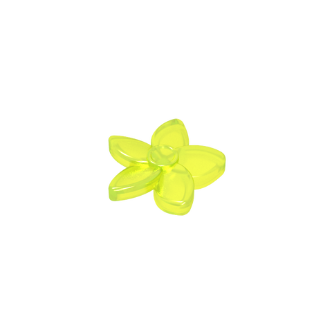 Gobricks,Plant, Flower with Pointed Petals and Pin,18853