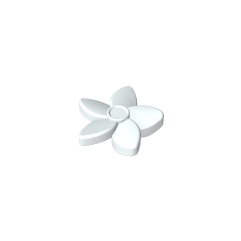 Gobricks,Plant, Flower with Pointed Petals and Pin,18853