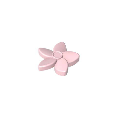 Gobricks,Plant, Flower with Pointed Petals and Pin,18853